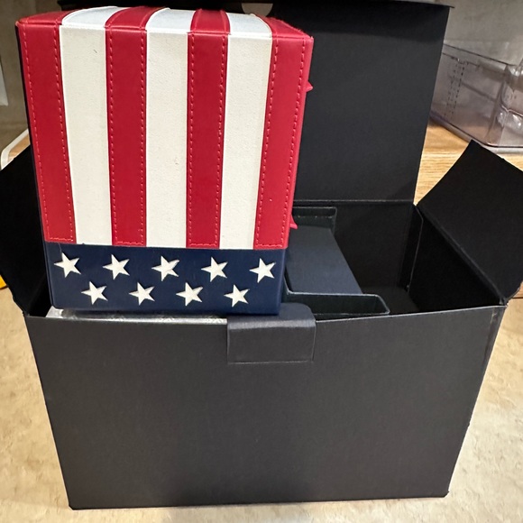 NIB Wolf American Flag Single Watch Winder - Picture 8 of 15